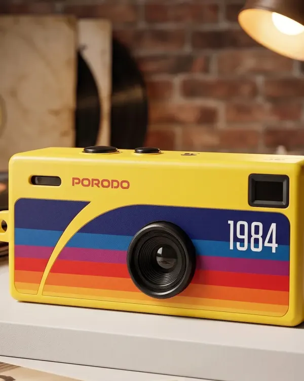 Porodo Lifestyle Memo II Thumb-Sized Digital Camera with TF Card Support