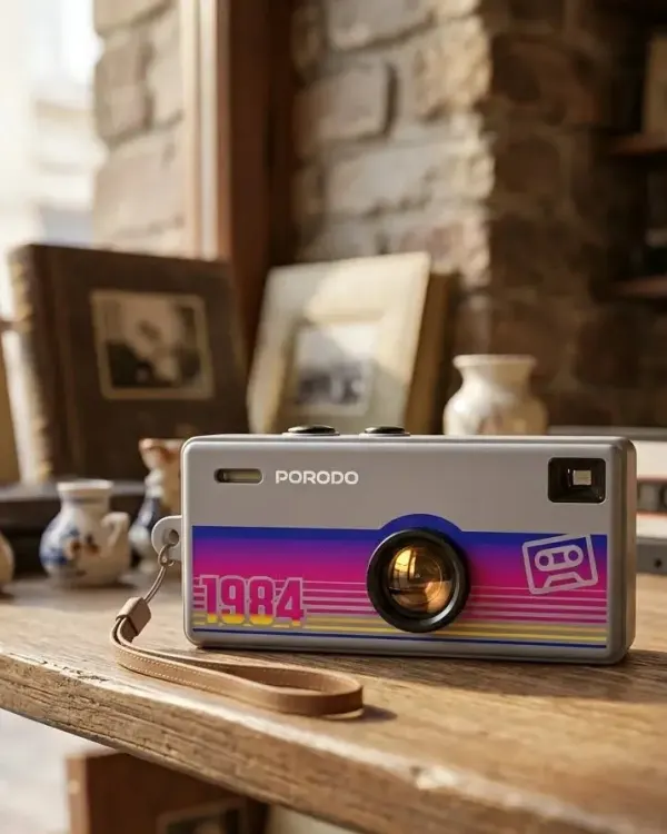 Porodo Lifestyle Memo II Thumb-Sized Digital Camera with TF Card Support alternate view 4