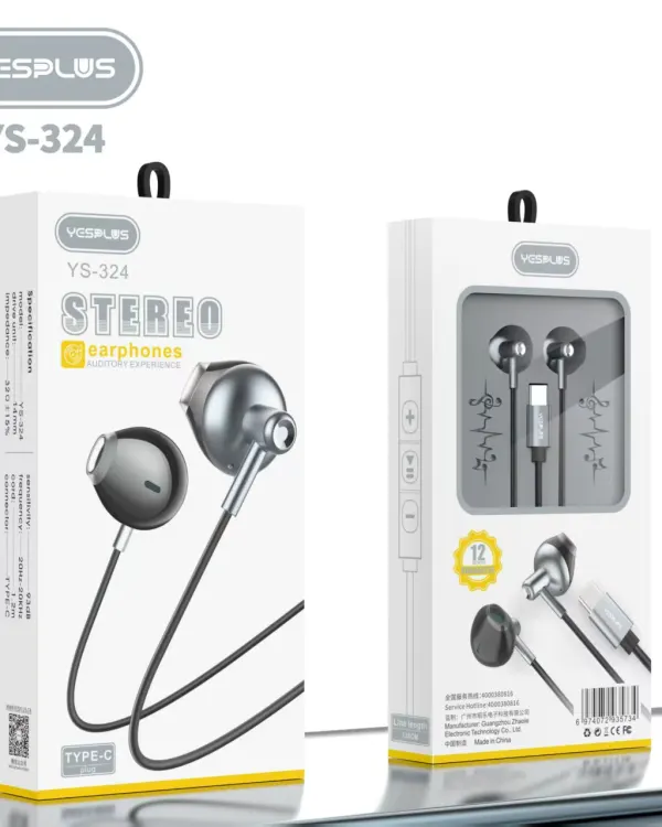 Yesplus Stereo earphones type C