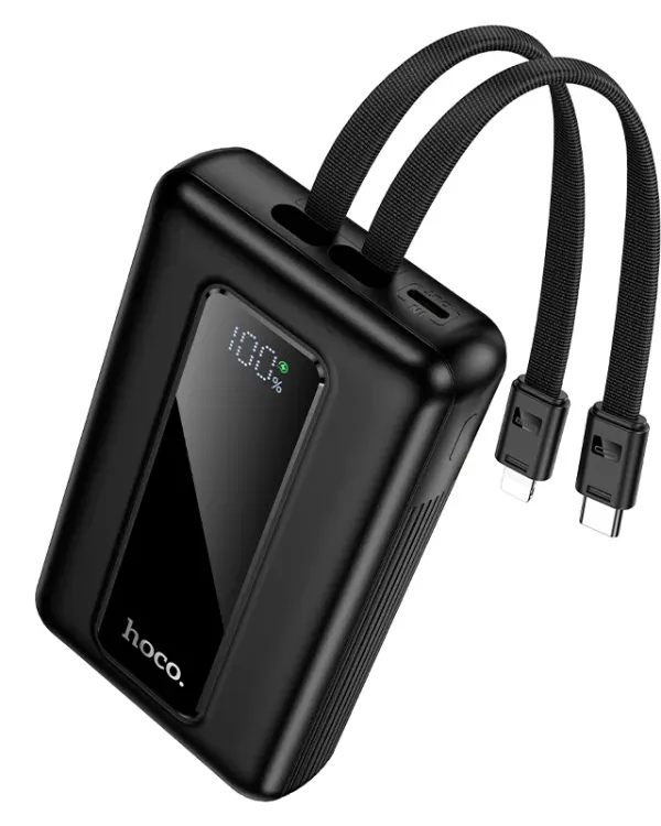 Hoco J162A 20000mAh Super Fast Charge Power Bank - Black alternate view 2
