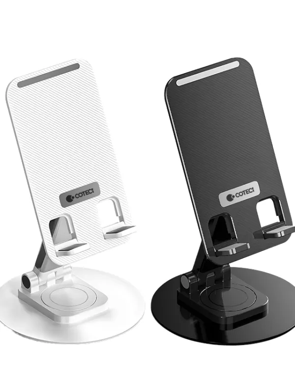COTECi Carbon Steel Stand Portable Flexible Retractable Folding Flat Support Frame Universal Multi-Functional Mobile Phone
